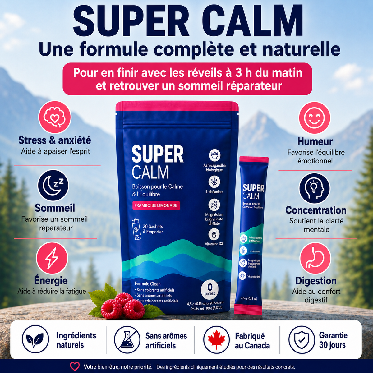 SUPERCALM - Éliminez le stress! 3am