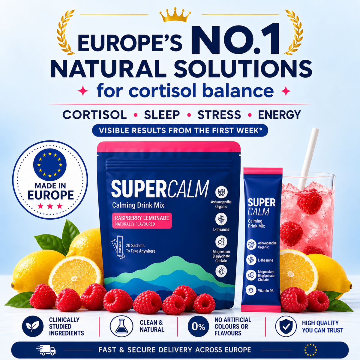 SUPERCALM - Éliminez le stress! US